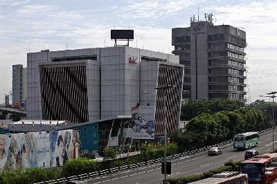 Gedung Kantor PT Hutama Karya dan Gedung Kantor PT Waskita Karya di Cawang di Jakarta. TEMPO/Subekti