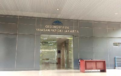 Gedung Utama Yayasan PKP DKI Jakarta yang merupakan tempat operasional Yayasan Pondok Karya Pembangunan, 18 November 2021. Magang Tempo/Randy Davrian