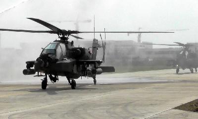 Helikopter Apache AH 64E. Dok Tempo/Budi Purwanto