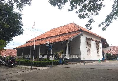 Bangunan peninggalan zaman Belanda di Jalan Pemuda, Depok, Kecamatan Pancoran Mas, Kota Depok, Jawa Barat, 3 November 2021. TEMPO/Ade Ridwan