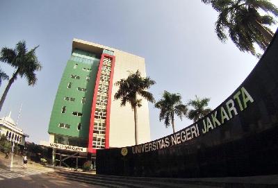 Universitas Negeri Jakarta di Jalan Rawamangun Muka, Jakarta. TEMPO/Subekti