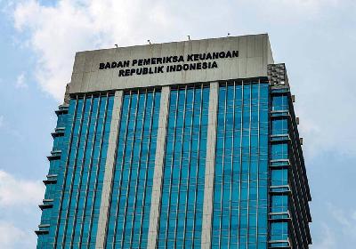 Gedung Badan Pemeriksa Keuangan Republik Indonesia di Jakarta. Tempo/Tony Hartawan