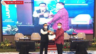 Dexa Group meraih Top Program CSR Award 2021 dari Pemerintah Provinsi Jawa Barat.