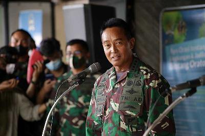 Jenderal Andika Perkasa. TEMPO/M Taufan Rengganis