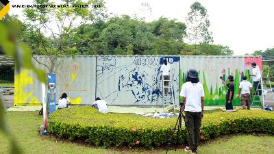 Safari Mural Bhayangkara sebagai Saluran Kritik