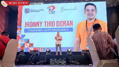  CEO Doran Gadget sekaligus Presiden Direktur PT. Doran Sukses Indonesia Jhonny Thio Doran.