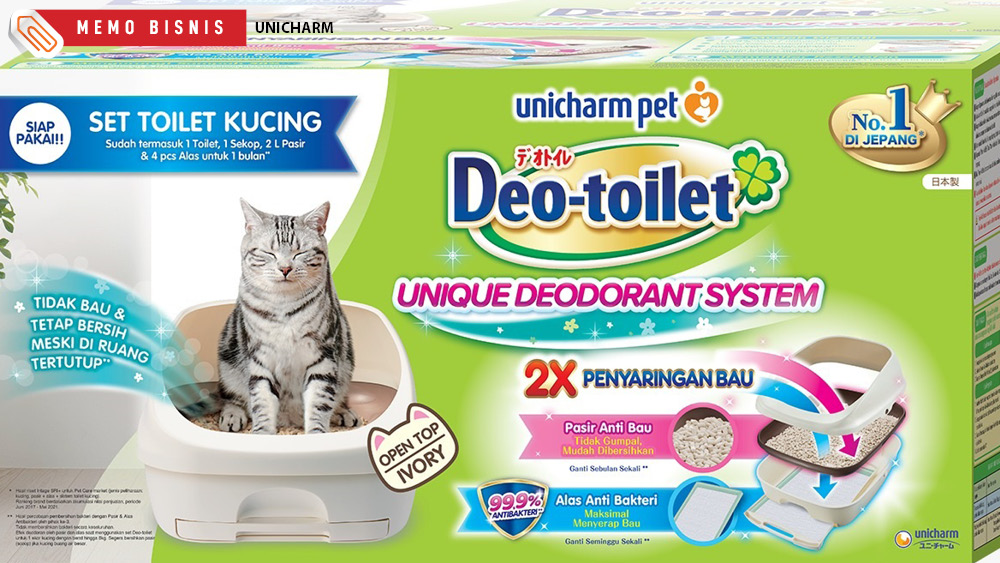 Unicharm pet Deo-toilet.