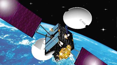 Satelit Artemis yang menjadi milik Avanti Communication. ESA