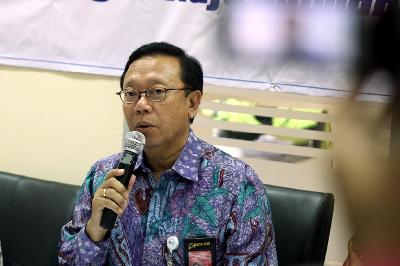 Direktur Utama PT Jasa Angkasa Semesta Tbk, Adji Gunawan.  Dok. TEMPO/Dian Triyuli Handoko