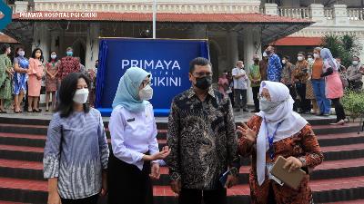 Peluncuran Rumah Sakit PGI Cikini yang kini menjadi Primaya Hospital PGI Cikini hasil kerja sama Primaya Hospital Group dengan Yayasan Kesehatan Persekutuan Gereja-Gereja Indonesia (Yakes PGI).
