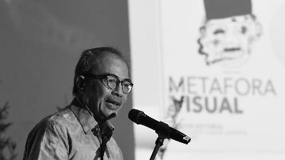 Wagiono Sunarto, di Jakarta, 18 Juli 2019. IKJ/Kefas Sendy