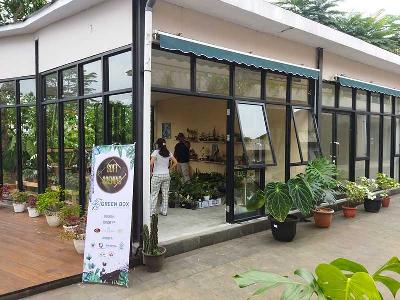 Tanaman hias yang dijual oleh para petani tanaman hias Kota Bogor di Green Box, Mall Boxies, Kota Bogor, 16 Februari 2022. TEMPO/M.A MURTADHO