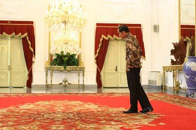 Presiden Joko Widodo di Istana Merdeka, Jakarta, 2018. TEMPO/Subekti
