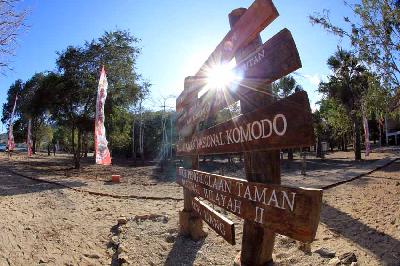 Taman Nasional Komodo di Pulau Rinca, Nusa Tenggara Barat. TEMPO/Ijar Karim