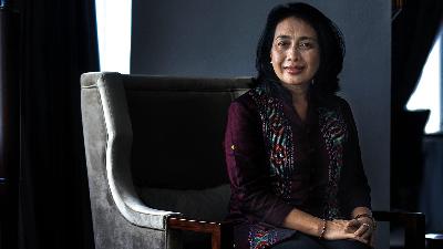Minister of Women’s Empowerment and Child Protection I Gusti Ayu Bintang Darmawati in an interview with Tempo at her office in Jakarta, February 25.
Tempo/Tony Hartawan
