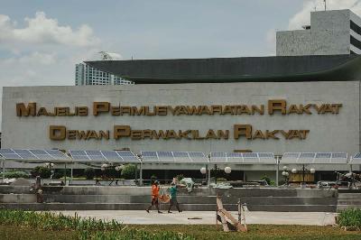 Kompleks Parlemen MPR/DPR/DPD, Senayan, Jakarta. TEMPO/M Taufan Rengganis