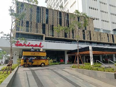 Gedung pusat perbelanjaan Sarinah di Jakarta, 25 Maret 2022. TEMPO/Fransisco Rosarian