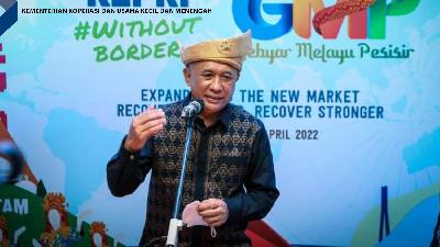 Menteri Teten Siapkan Kepulauan Riau Hub Barat Produk UMKM 