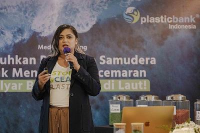 Country Manager Plastic Bank Indonesia, Paola Cortese. Dok. Plastic Bank Indonesia