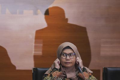 Wakil Ketua KPK, Lili Pintauli Siregar di gedung Komisi Pemberantasan Korupsi, Jakarta, 9 Januari 2020. TEMPO/Imam Sukamto