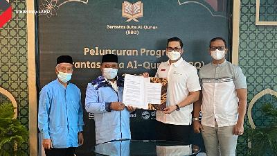 Yayasan Muslim Sinar Mas Land (YMSML) bekerja sama dengan Badan Komunikasi Pemuda Remaja Masjid Indonesia (BKPRMI) Kota Balikpapan menyelenggarakan program Berantas Buta Al-Qur’an (BBQ) 2022. 
