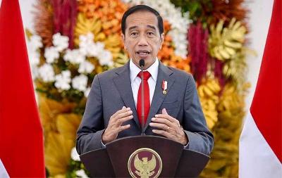 Presiden Joko Widodo memberikan keterangan terkait Presidensi G20 Indonesia, 29 April 2022. BPMI Setpres