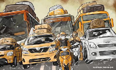 Banyak Jalan Balik ke Jakarta