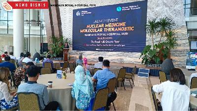 Peluncuran Event Nuclear Medicine Molecular Theramostic.