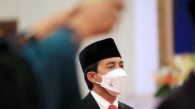 Pelantikan Raja Juli Antoni sebagai Wamen ATR/BPN di Istana Negara Jakarta,  15 Juni 2022. TEMPO/Subekti.
