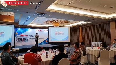 Acara penandatanganan kerja sama strategis antara PT Bank Nationalnobu Tbk (Nobu Bank) dengan PT SRC Indonesia Sembilan (SRCIS), yang merupakan anak perusahaan PT HM Sampoerna Tbk. (Sampoerna), dalam hal penyediaan produk perbankan digital, termasuk dukungan permodalan bagi toko-toko kelontong yang bernaung di bawah jaringan SRC, Senin, 20 Juni 2022