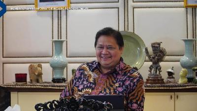 Airlangga Hartarto, Menteri Koordinator Bidang Perekonomian RI.