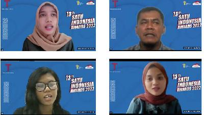 Narasumber Satu Indonesia Awards 2022.