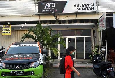 Kantor Aksi Cepat Tanggap di, Makassar, Sulawesi Selatan, 6 Juli 2022. ANTARA/Abriawan Abhe