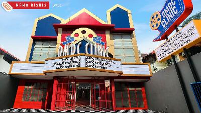 Klinik gigi OMDC terbaru di Tangsel dengan tema bioskop.