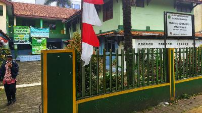 Sekolah Tamansiswa di Jalan Merdeka, Bogor, Juli 2022. TEMPO/Murtadho