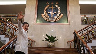 Jaksa Agung RI, Sanitiar Burhanuddin di gedung Kejaksaan Agung RI, Jakarta/TEMPO/M Taufan Rengganis