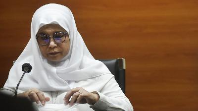 Wakil Ketua KPK, Lili Pintauli Siregar, di gedung Komisi Pemberantasan Korupsi, Jakarta, 10 Mei 2021. 
Foto : TEMPO/Imam Sukamto.