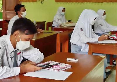 SMA Negeri 1 Banguntapan di Bantul, Yogyakarta. Dok. Balai Pendididikan Menengah Kabupaten Bantul