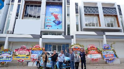 Pembukaan kantor cabang CBN di Semarang.