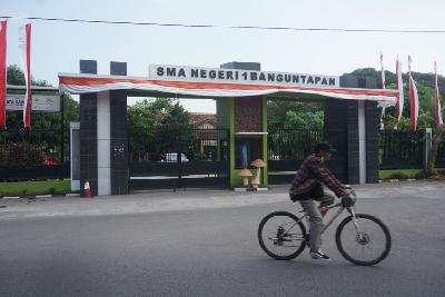 SMA Negeri 1 Banguntapan, Bantul, Daerah Istimewa Yogyakarta, 31 Juli 2022. TEMPO/Shinta Maharani