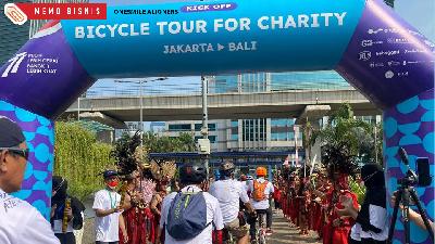 Bicycle Tour For Charity Jakarta-Bali, Rabu, 17 Agustus 2022.