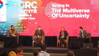 Seminar Governance, Risk and Compliance (GRC) Summit 2022 bertajuk 'Sailing in Multiverse of Uncertainty