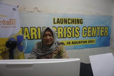 Rully Malay di Sekretariat Waria Crisis Center, Kabupaten Bantul, Yogyakarta. TEMPO/Shinta Maharani