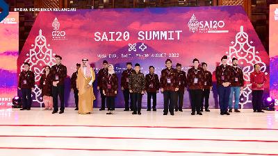 Pertemuan SAI20 Summit, Nusa Dua, Bali, 20-30 Agustus 2022.