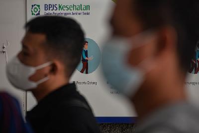 Pelayanan BPJS Kesehatan Cabang Jakarta Pusat. TEMPO/Tony Hartawan