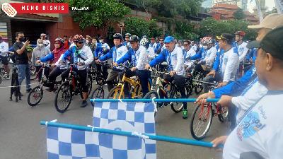 Fun bike memperingati hari jadi Paljaya ke-31, Minggu, 25 September 2022.