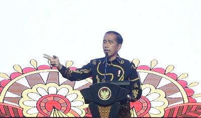 Presiden Joko Widodo di Jakarta, 29 September 2022. ANTARA/Akbar Nugroho Gumay