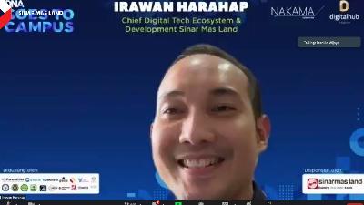 Irawan Harahap, Chief Digital Tech Ecosystem & Development Sinar Mas Land.