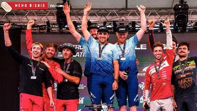 Polygon Cycling Team memenangkan kejuaraan Enduro World Series.