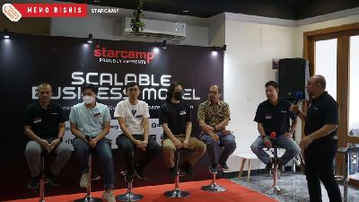 Diskusi panel bertajuk 'Scalable Business Model for StartUps' sekaligus peresmian pembukaan C-Space co-working space pada awal Oktober 2022 lalu di Tebet, Jakarta Selatan.